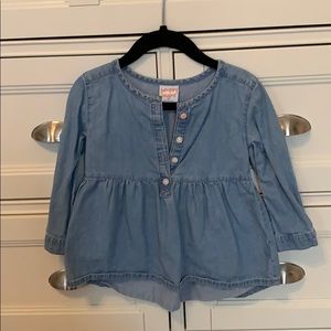 Denim Blouse - 2T
